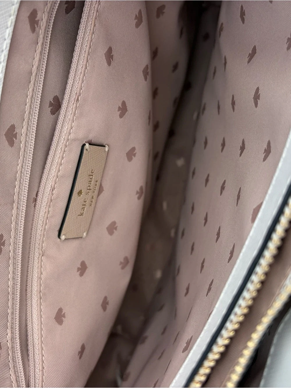 Kate Spade New York Staci Colorblock Laptop Tote - Warm Beige Multi